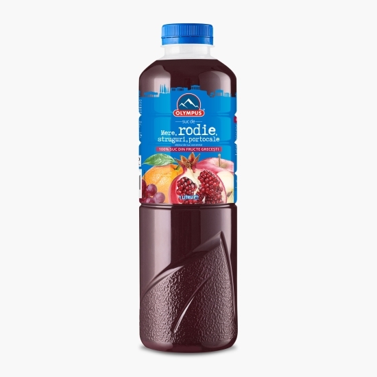 Suc de mere, rodie, struguri, portocale 1l