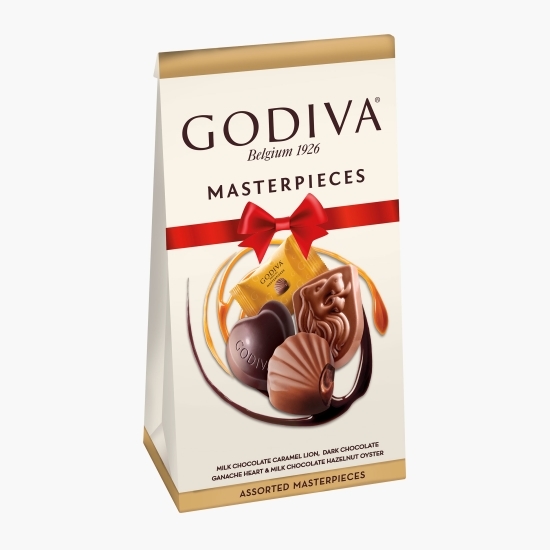 Ciocolată asortată cu umplutură 40% (praline, caramel, ganache) 115g