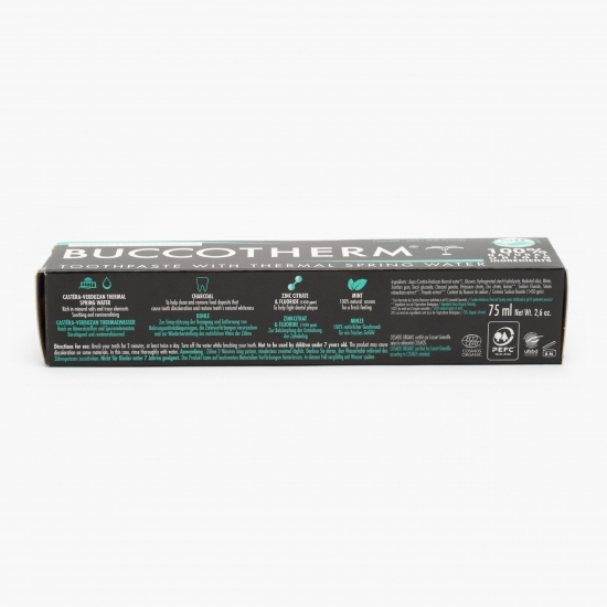 Pastă de dinți pentru albire cu mentă, bio 75ml