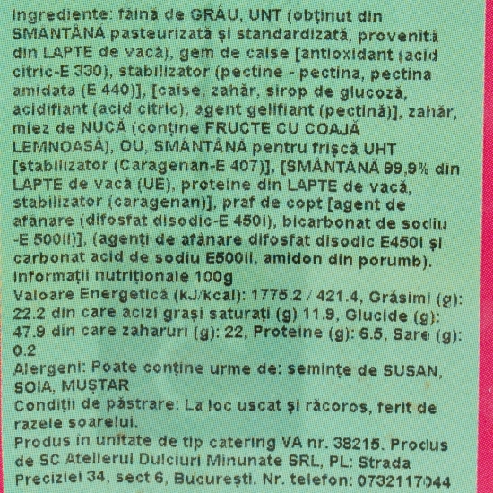 Piersicuțe 350g