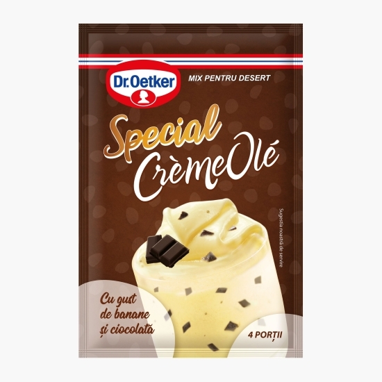 Mix pentru desert Crème Olé cu gust de banane și ciocolată 110g
