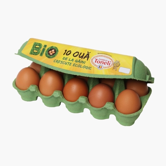 Ouă ecologice mărimea M/L cod 0, 10 buc