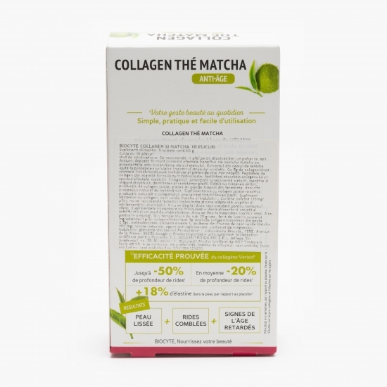 Collagen și matcha anti-îmbătrânire 10 plicuri