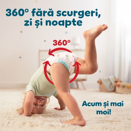 Scutece chiloțel Active Baby Pants XXL Box, mărimea 7, 15+ kg, 128 buc