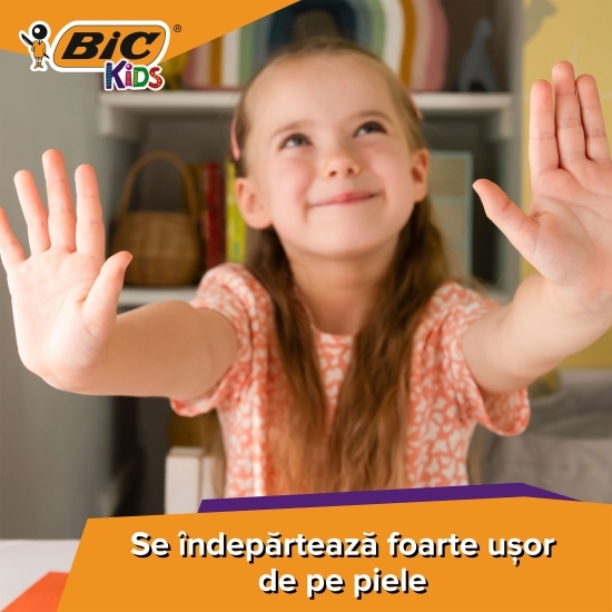 Carioci ultralavabile Kids Couleur, 12 culori