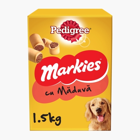 Recompense pentru câini adulți, 1.5kg, Markies cu măduvă