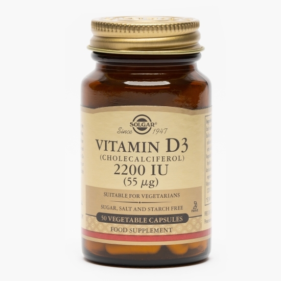 Vitamina D3 2200IU 50 capsule vegetale