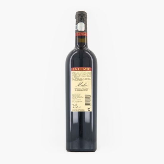Vin roșu sec Merlot 14.5%, 0.75l