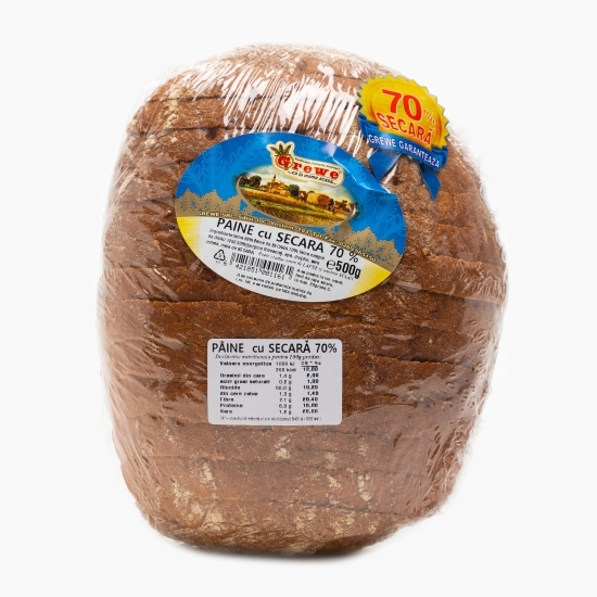 Pâine cu secară 70% 500g