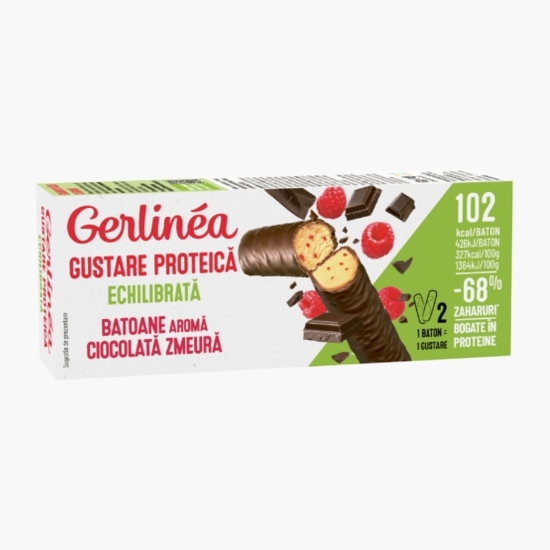 Batoane cu ciocolată și zmeură 2x31g