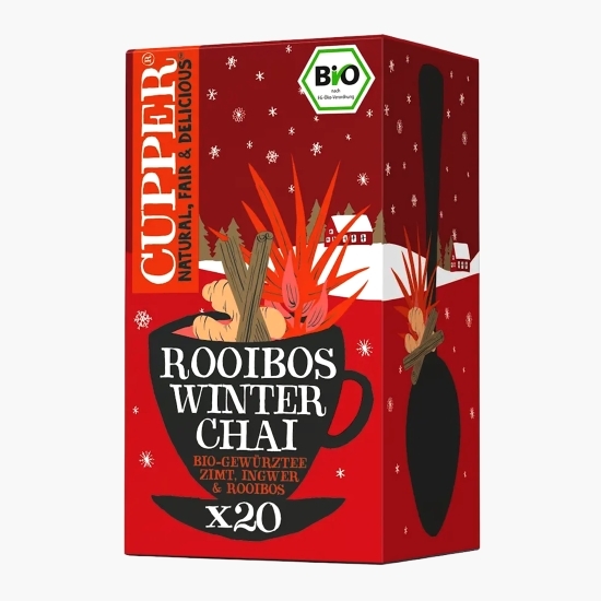Ceai eco Rooibos Winter Chai 40g (20 plicuri x 2g)