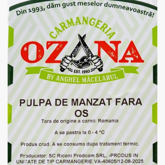 Pulpă de mânzat fără os 760g