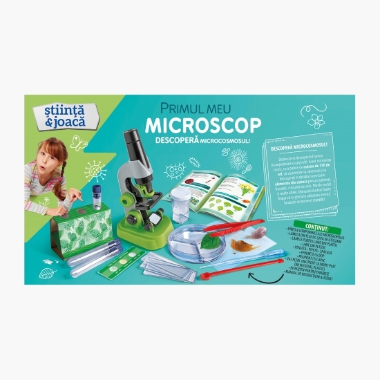 Știință & Joacă-Primul meu microscop 8+ ani