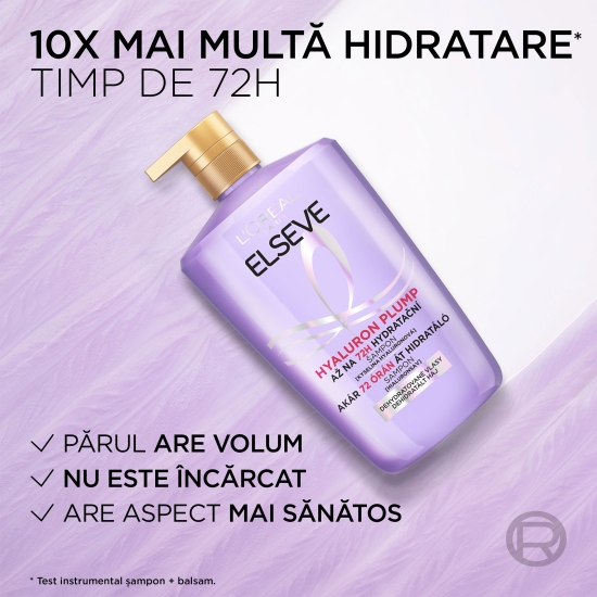 Șampon hidratant Hyaluron Plump 1l