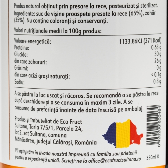 Sirop de vișine 330ml