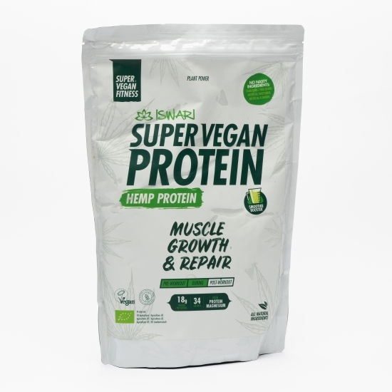Proteină super vegan eco (după efort) cânepă 1200g