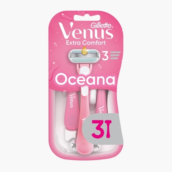 Aparat de ras de unică folosință Oceana cu 3 lame, 3 buc