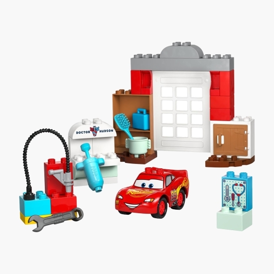 Vizita lui McQueen la garajul lui Doc, 10456 Duplo Disney, 35 piese, +2 ani