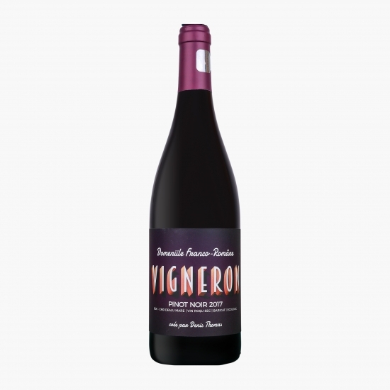 Vin roșu sec eco Pinot Noir 2017, 13.5%, 0.75l