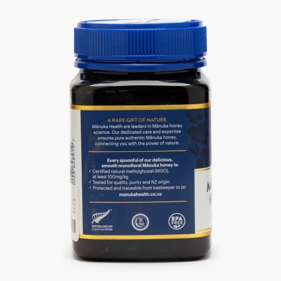 Miere de Manuka MGO 100+ Noua Zeelandă 500g