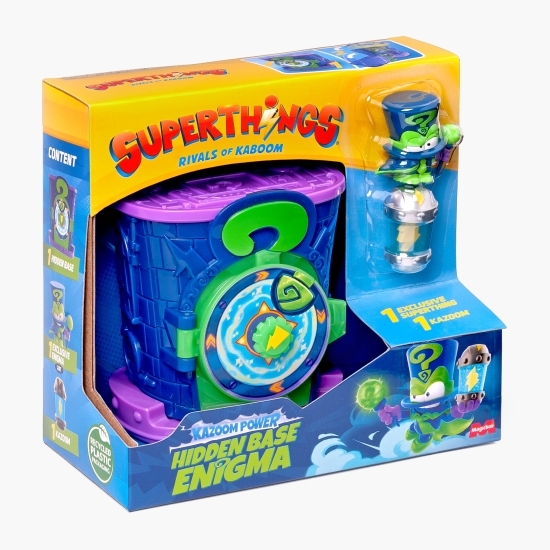Set de joacă figurine Superthings - Baza ascunsă Enigma