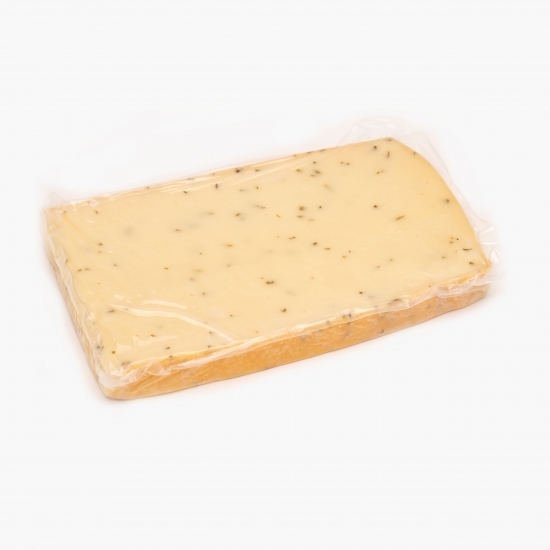 Brânză maturată cu cimbrișor 200g
