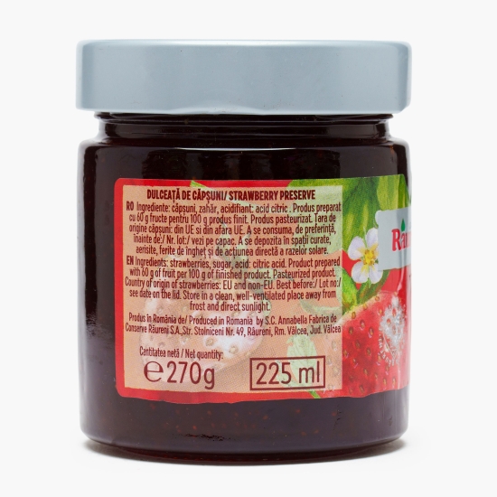 Dulceață de căpșuni 270g