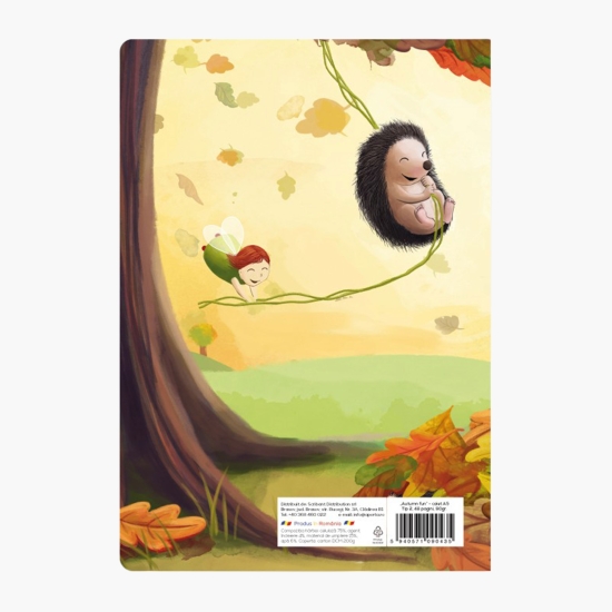 Caiet A5 Autumn fun tip 2, 24 file, 90g