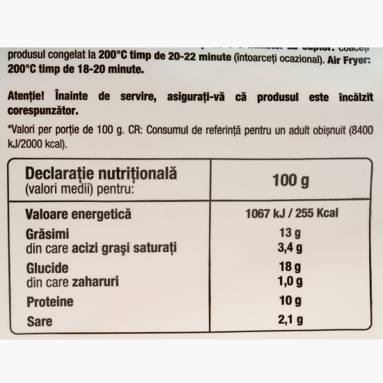 Cordon bleu de pui 500g