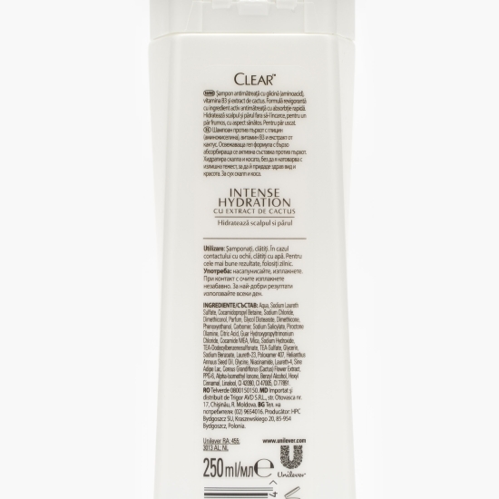 Șampon antimătreață hidratant Intense Hydration 250ml
