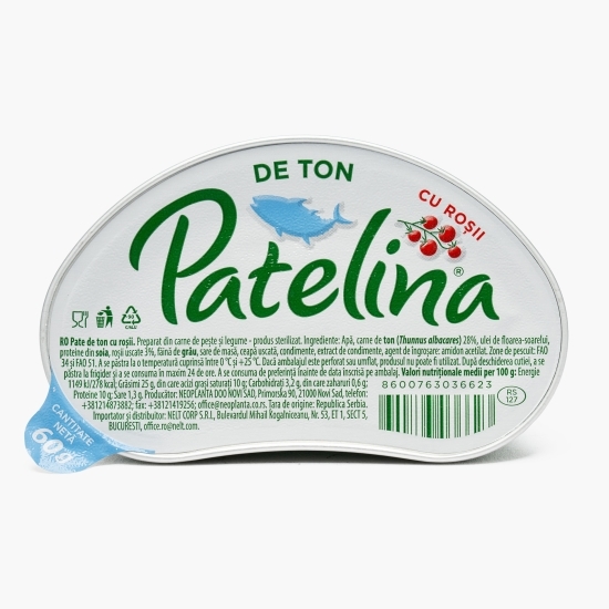 Pate de ton cu roșii 60g