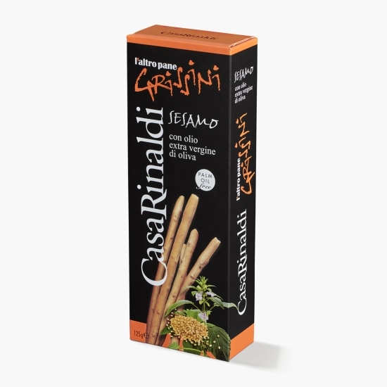 Grisine cu susan și ulei de măsline 125g