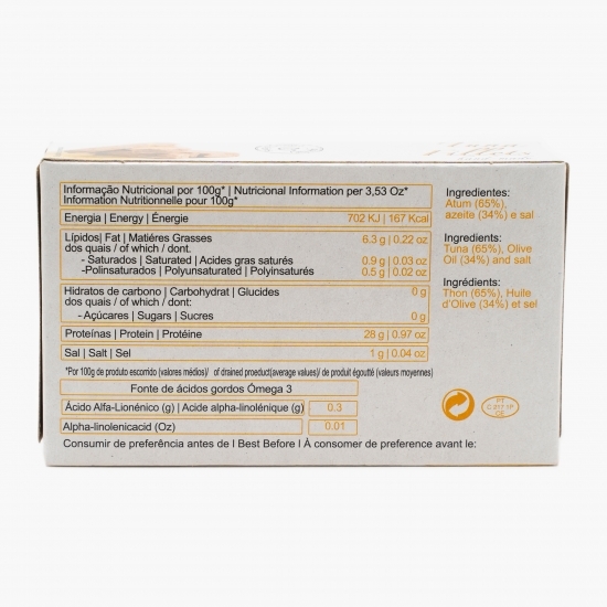 Ton file în ulei de măsline 120g