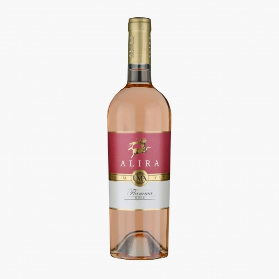 Vin rose sec Merlot, Cabernet Sauvignon, Fetească Neagră, 13.5%, 0.75l