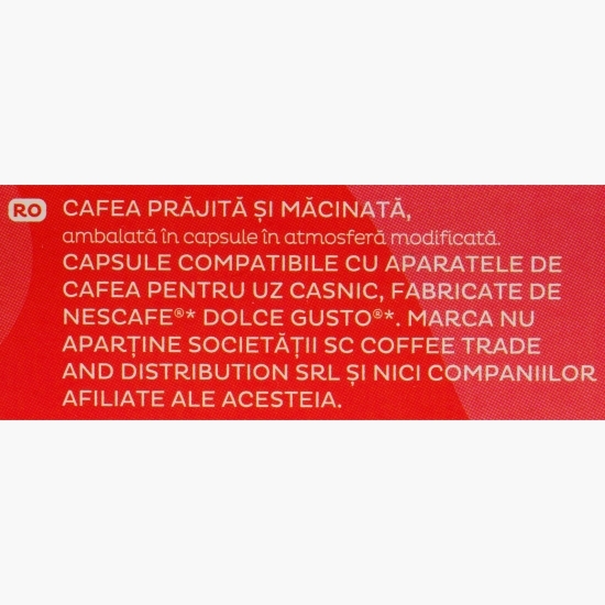Espresso, 16 băuturi, capsule cafea