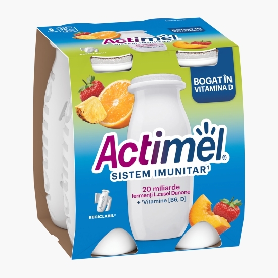 Iaurt de băut multifruct 4x100g