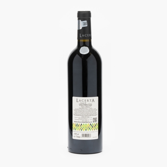 Vin roșu sec Cuvée IX Cabernet Sauvignon & Merlot & Shiraz & Fetească Neagră, 14.8%, 0.75l