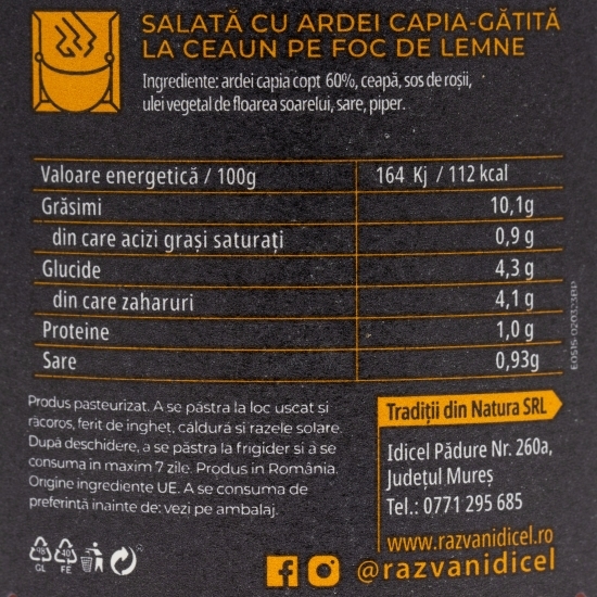 Salată de ardei capia 320g