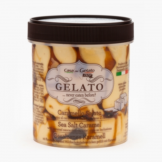Înghețată cu caramel și sare de mare 400g