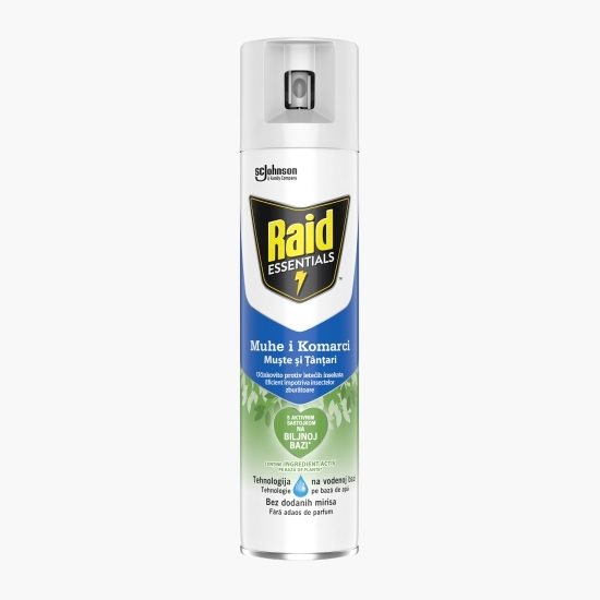 Spray împotriva muștelor și țânțarilor, Essentials, 400ml
