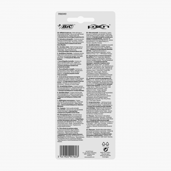 Stilou XPen Standard + 6 rezerve, diverse culori