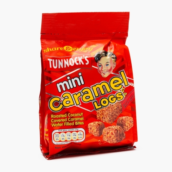 Mini napolitane cu caramel și cocos 150g