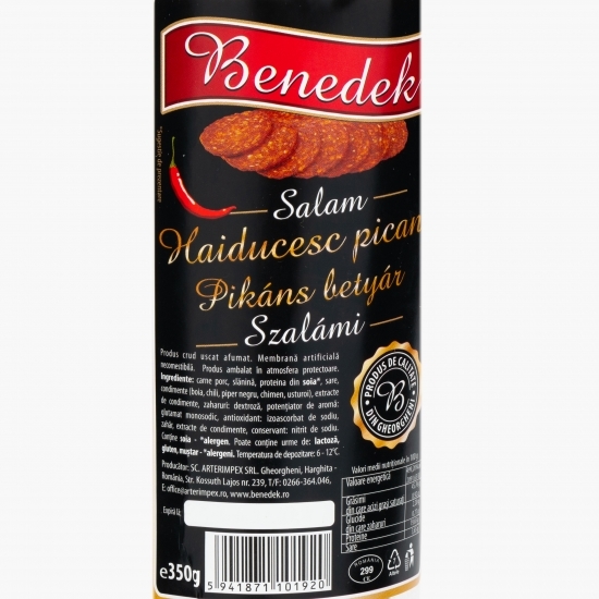 Salam Haiducesc picant 350g