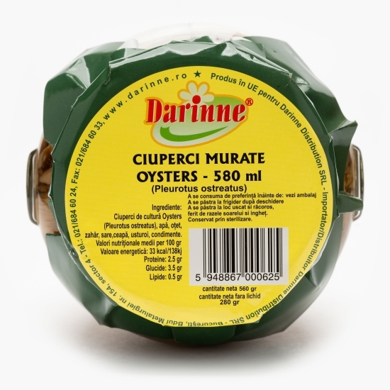 Ciuperci murate Oysters 580ml