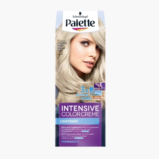 Vopsea de păr permanentă Intensive Color Creme, A10 (10-2) blond ultra cenușiu, 110ml