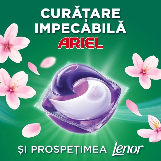 Detergent de rufe capsule All-in-One Pods Japanese Blossom, 60 spălări