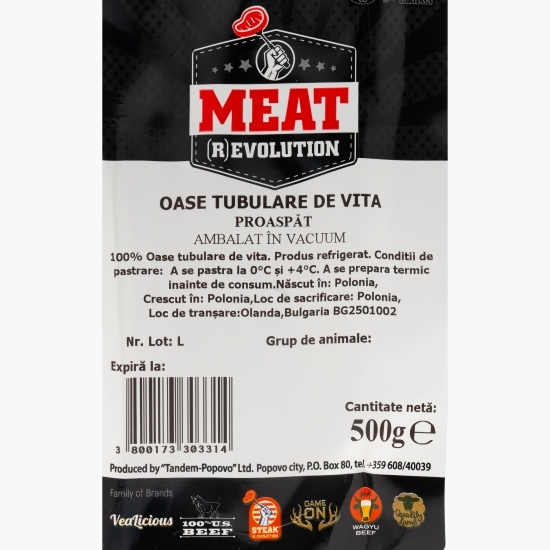 Oase tubulare de vită 500g