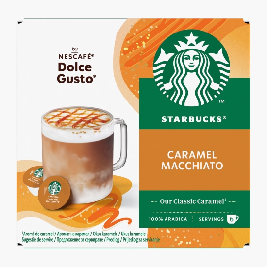 Caramel Macchiato, 6 băuturi, 127.8g, capsule cafea