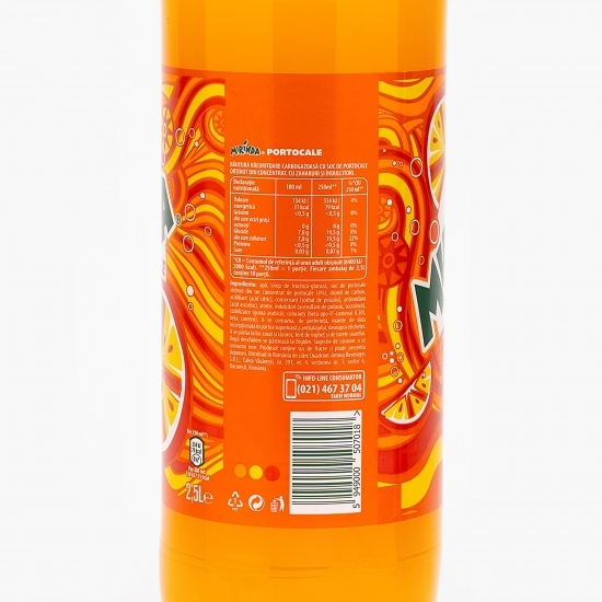 Băutură carbogazoasă portocale 2.5l