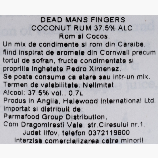 Rom Coconut 37.5% alc. 0.7l